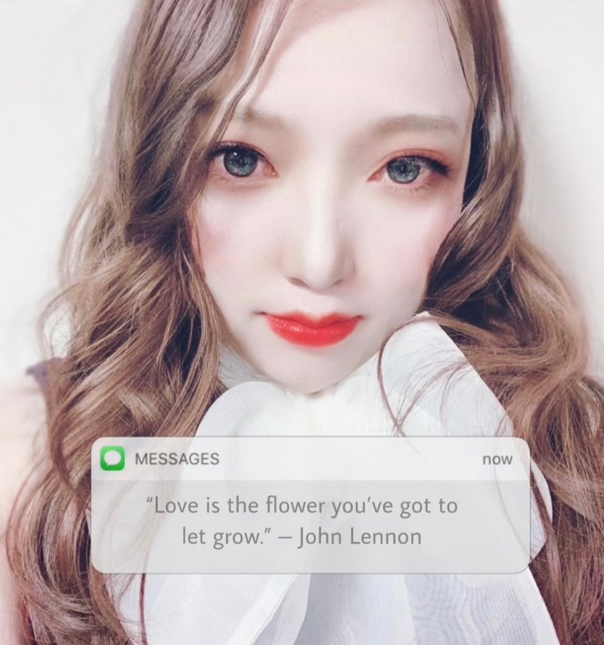 Love is like a flower – you’ve got to let it&nbsp;grow.